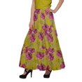 thumbnail image 4 of Moomaya Jupes Évasées Imprimées pour Femmes Vêtements Décontractés d'Été, 4 of 6