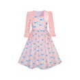 thumbnail image 1 of Robe Fille 2-en-1 Boléro Élégant Swan Robe de Fête 4 Ans, 1 of 7