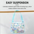 thumbnail image 1 of Light blue Beach Toy Mesh Bags For Kids Seashell Bags With Sand Toy Net Bag, 1 of 4