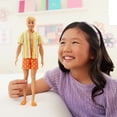 thumbnail image 3 of Barbie Poupée Ken Fashionistas Tenue de plage-cheveux blonds, 3 of 7
