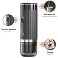 thumbnail image 3 of Car Coffee Maker, Portable Electric Coffee Machine 7500mAh Capacity Black 80ml Capacity Leakproof 3 in 1  for Office, 3 of 7