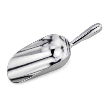 Large Ice Scoop Commercial Grade Quality Kitchen Aluminum Multi Purpose Food Scoop Bartenders Ice Scoop
