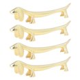 thumbnail image 2 of Cuillères en Forme de Chien, 4 Pcs Repose-Baguettes Plus Lisse Réutilisable Repose-Baguettes Design Futuriste, 2 of 14