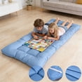thumbnail image 4 of wycnly A Class Fiber Mattress Thickened Soft Washable Breathable Foldable Space Saving Portable for Student Bed Dormitory Home Bedding, 4 of 6