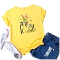 thumbnail image 4 of T-Shirts à Manches Courtes pour Femmes T-Shirts Décontractés pour Femmes à Imprimé Graphique Floral T-Shirt à Manches Courtes pour Enseignante Hauts T-Shirts pour Femmes Décontractés, 4 of 4