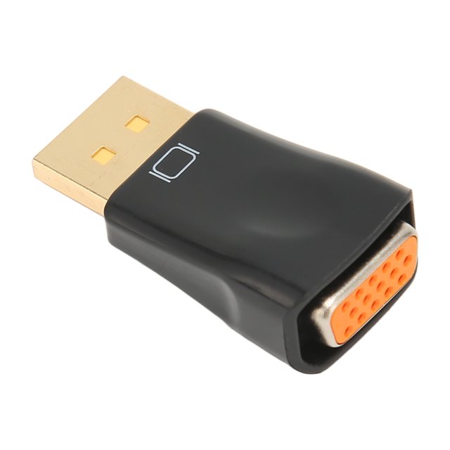 DisplayPort To VGA Adapter, DisplayPort To VGA Adapter Connector Compact Male To Female 1920x1200 For Computer For Display