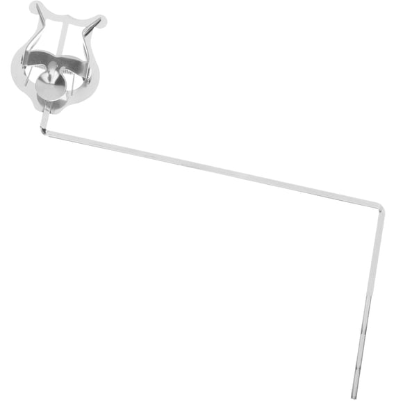 KAKOWELY Clamp-on Lyre Bass Music Clip Portable Tuba Clip Clamp-on Clip Holder Marching Music Clip Trombone Lyre9.45"X7.48"X0.59"