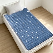 Yrmaups Reversible Mattress Protector for Home, Thin Non-Slide Polyester Mattress Pad, Washable Comfortable Cover for Dorm, College, Guest Room