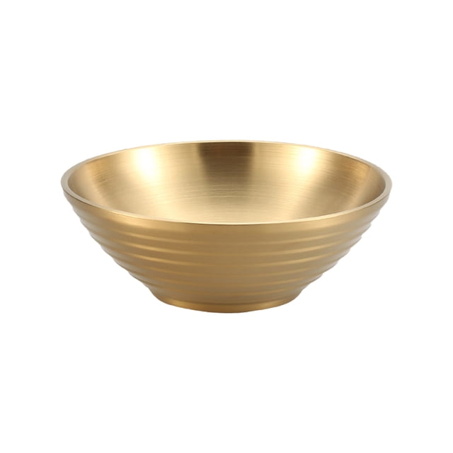 Stainless Steel Bowl Stainless Steel Bucket Bowl Ramen Bowl Japanese Cold Double Insulated Rice Bowl Loudspeaker Bowl Large Stainless Steel Dishwasher