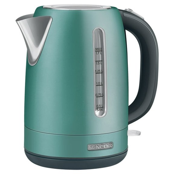 Sencor SWK-1771GR Bouilloire Électrique en Acier Inoxydable 1,7 L (Verte)