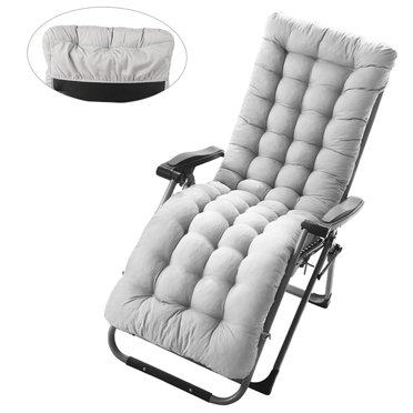 Pluokvzr Coussin de Banc de Chaise Longue de Terrasse 6 Couleurs Coussin de Chaise Berçante Intérieur/extérieur Coussin de Canapé Coussin de Mobilier de Jardin Gris/brun/bleu/rouge/violet/noir