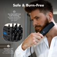 thumbnail image 2 of Aberlite Pro (Upgraded) - Professional Black Beard Straightener - Anti-Scald Comb Tooth - Ionic Conditioning - For All Beard Types, 2 of 5