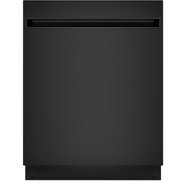 24" Stainless Steel Tub Dishwasher with Top control and pocket handle Black - UBT410SGVBB