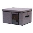 thumbnail image 1 of Yhmxh Washable Perspective Window Fabric Art Treasure Chest For Household Clothes Storage And Miscellaneous Textile Sorting Box Shoe Storage Storage Bins Storage Containers, 1 of 6