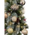 thumbnail image 3 of Holiday Time 100 Ct Pink White And Gold Ornament Assortment, 3 of 4