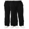 thumbnail image 1 of Men‘s and Big Men‘s Fleece Open Bottom Sweatpants  2 Pack, 1 of 6