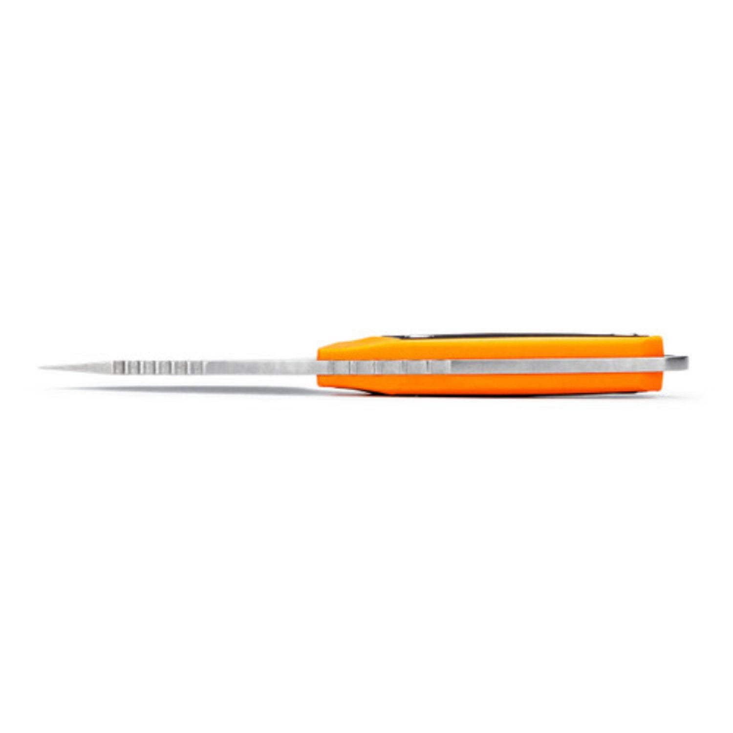 Buck Alpha Scout Select Orange – Couteau à pointe tombante en acier inoxydable 420HC avec manche GFN et Versaflex, gaine en nylon – 0662ORS, fabriqué aux États-Unis