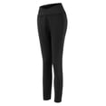 thumbnail image 3 of MIASHUI Women Solid Color Pocket Yoga Pants Workout Leggings For Comfy And Practical Use Black,M, 3 of 7