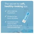 thumbnail image 2 of NIVEA Hydro Care Lip Balm, 24hr hydration, Enriched with shea butter & aloe vera 2 pack, 2 of 8