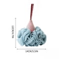 thumbnail image 3 of TopLLC Bath Loofah Sponge, Soft Mesh Exfoliating Shower Pouf Balls with Hanging Rope, Deep Cleaning Body Scrubber Sponge Cute Design Fine Foaming Body Wash Puff Bathing Accessories for Men and Women, 3 of 9