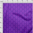 thumbnail image 3 of oneOone Velvet Purple Fabric Damask Craft Projects Decor Fabric Printed By The Yard 58 Inch Wide, 3 of 5