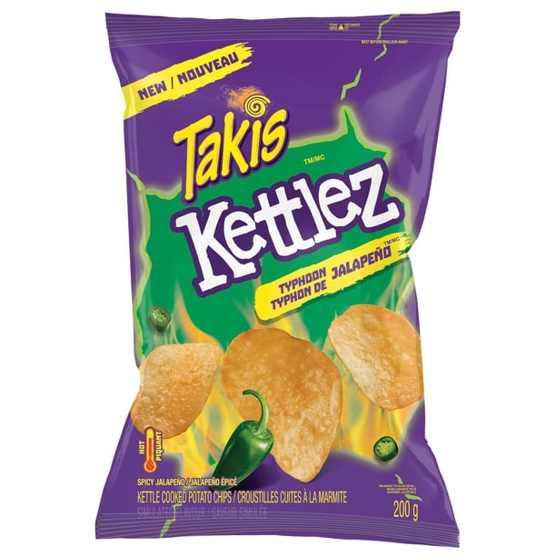 TAKI Takis Kettlez™ Typhoon Jalapeño™ Flavour Potato Chips - Walmart.ca