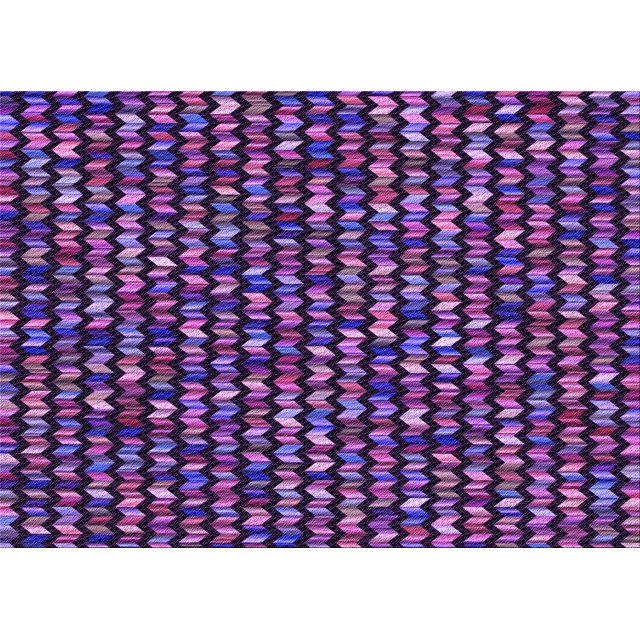 Ahgly Company Tapis d'Intérieur Lavables à la Machine pour la Zone de Transition Violet Foncé, 3' x 5'