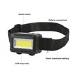 thumbnail image 3 of Head Mounted Flashlight, Headlamp 45 Degree Rotatable ABS With Comfortable Headband For Camping, 3 of 8