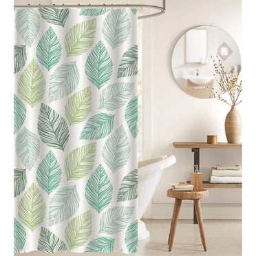 IH Casa Decor Peva Shower Curtain Avec 12 Hameçons En Polyresin