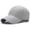 Grey, variant on Men Women Summer Golf Mesh Hat Breathable Curved Visor Casual Plain Baseball Cap