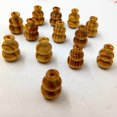 thumbnail image 3 of GUOOL 3-10pack 50 Pieces Calabash Shape Wooden Beads Loose Beads Jewelry Making 4 Pcs, 3 of 7