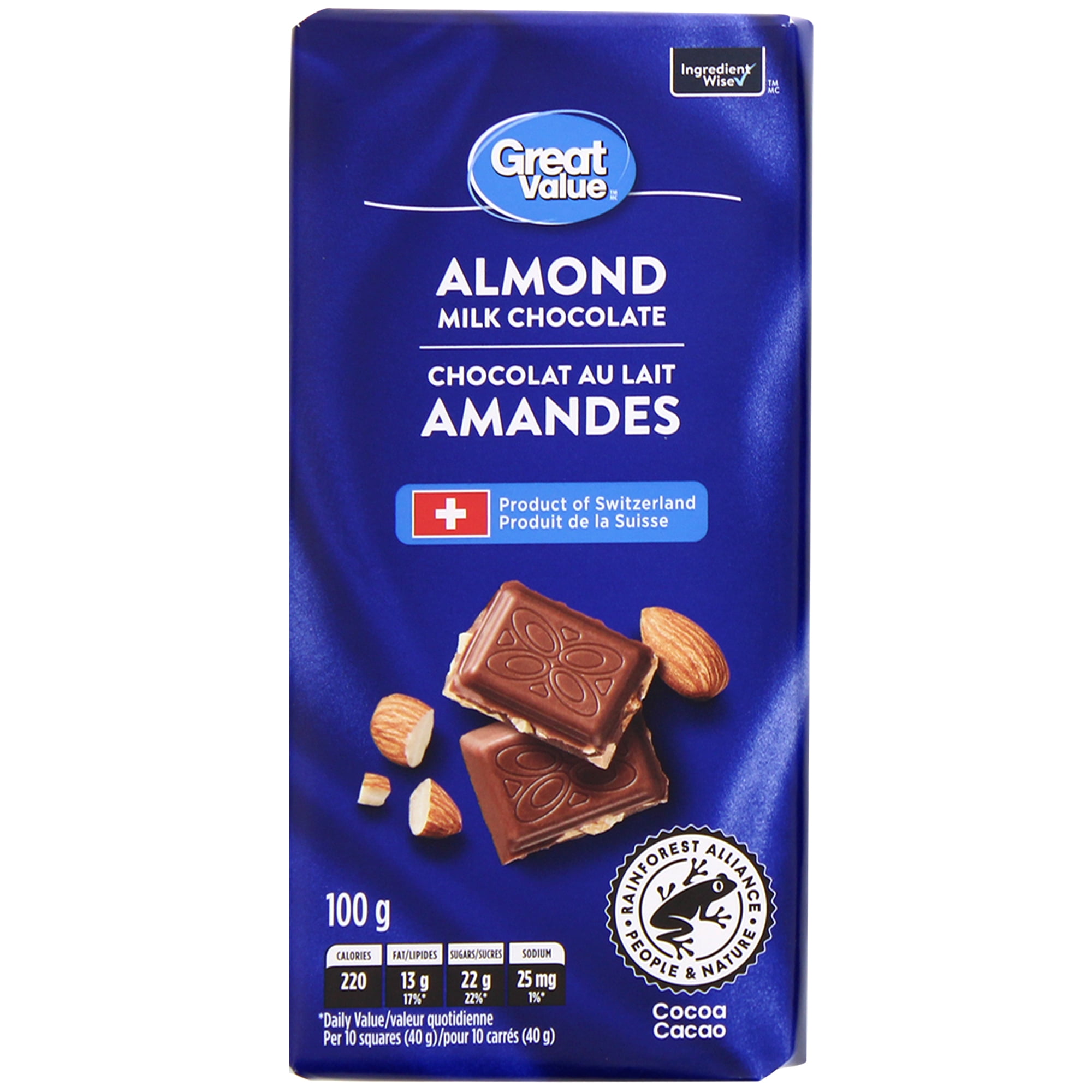 Great Value Almond Milk Chocolate