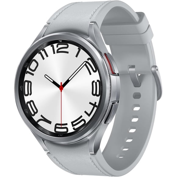 Samsung Galaxy Watch6 Classic (47mm, Bluetooth) ECG, Fall Detection, SOS, Fitness Tracker - Silver - Refurbished (Good Condition)