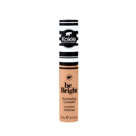 Kokie Cosmetics Be Bright - Concealor and Color Correctors, Medium Tan, 0.21 Fluid Ounce