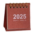 thumbnail image 1 of 2025 Mini Desk Calendar, 2024-2025 Monthly Planner, Compact Desktop Calendar for Home Office Organization, Management Planning Tool for Work and School, 1 of 5