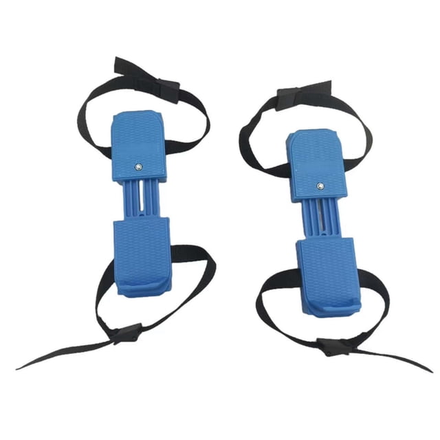 Upgraded 2-in-1 Convertible Adjustable Ice Skates for Children with Hook and Loop Straps Beginner Training Skates