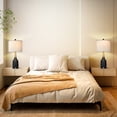 thumbnail image 4 of OUTON Metal Table Lamp Set of 2 Bedside Table Lamps with Wood Design&Linen Fabric Lampshade for Bedroom Living Room, Bulb Included, 4 of 9
