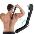 thumbnail image 3 of Men Electric Back Hair Shaver Clipper Body Shaving Razor Remover Trimmer Groomer, 3 of 12