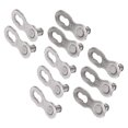 thumbnail image 2 of CANSUCC 5 Pair/set Bicycle Chain Link Connector Joints Durable Bike Chain Quick Release Buckle, 2 of 7