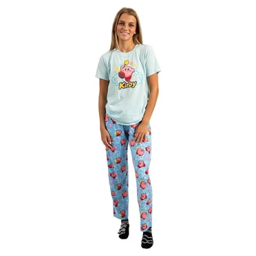 Kirby Ensemble de Pyjama de Détente et de Sommeil pour Femmes Star Rod