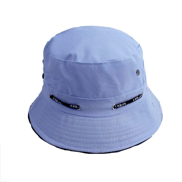 Bucket Hat Soft Breathable Polyester Wide Brimmed Fisherman Cap for Outdoor