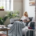 thumbnail image 2 of Super Soft Throw Blankets 70*100Cm Super Soft Warm Solid Warm Micro Plush Fleece Blanket Throw Rug Sofa Bedding, 2 of 4