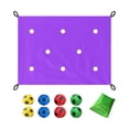 thumbnail image 3 of Almencla Hole Tarp Coordination Playing Team Building Game for Garden Indoor Backyard Violet, 3 of 8