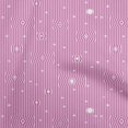 thumbnail image 1 of oneOone Rayon Fuschia Pink Fabric Stripes Sewing Material Print Fabric By The Yard 56 Inch Wide, 1 of 4