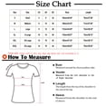 thumbnail image 2 of Yuyuzo Plus Size Tops for Women Oversized T Shirts Short Sleeve Shirts Deep V Neck Loose Fitted Tees Solid Color, 2 of 5