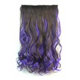 thumbnail image 2 of Mèches de Couleur, Extensions de Cheveux à Cinq Pinces, Pièce de Perruque Bouclée, Rideau pour Cheveux, 2 of 4