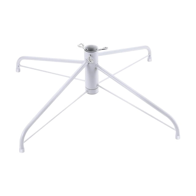 Drezz Christmas Tree Stand Metal Artificial Base Folding Holder Foldable Support Replacement Accessory Stable Construction Suitable for Winter Celebrations Home Use 22mm Tube x 50cm