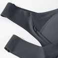 thumbnail image 3 of ManxiVoo Wireless Comfort Bras Full Coverage Minimizer with Adjustable Straps and Side Support for Everyday Wear Smooth T-Shirt Design XXXXXXXL Size Grey, 3 of 7