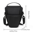 thumbnail image 3 of Camera Bag Triangle Camera Case Shoulder Case Digital Camera Bag for DSLR SLR Camera, 3 of 8