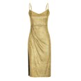 thumbnail image 4 of Gspmoly Robes pour Femmes, Mode Femmes Été Décontracté Uni Col en V Camis Sans Manches Gilet Longue Robe Robes de Soirée pour Femmes Offres des Fêtes, 4 of 6